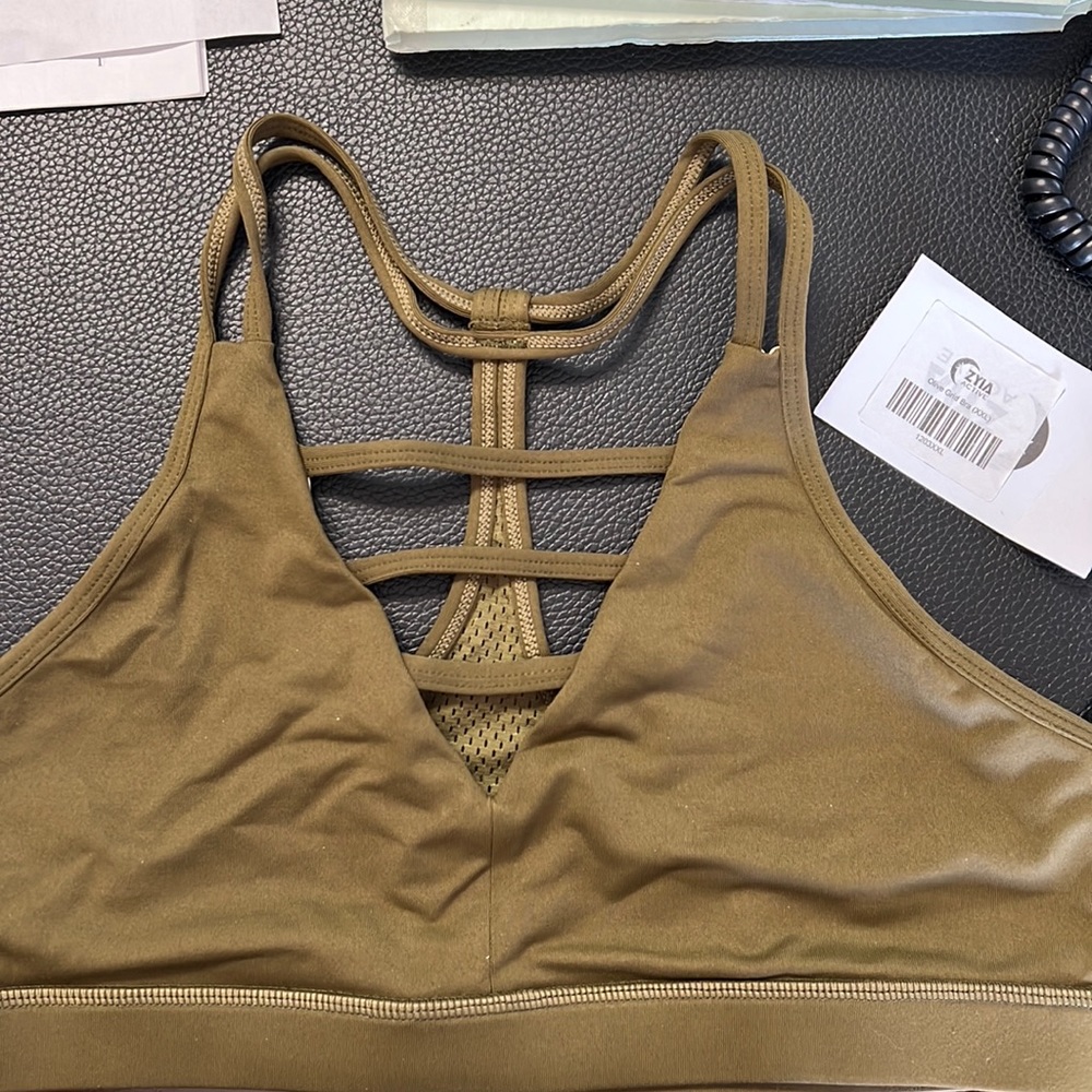 Zyia Active Grid sports bra